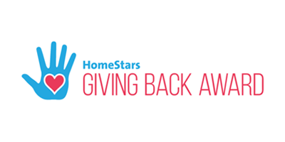 Homestars - Giving Back Award